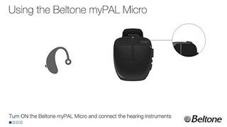 Beltone MyPal Micro how to