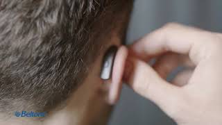 How to put the hearing aid off