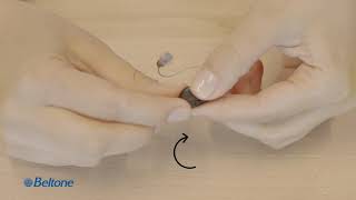 How to turn on/off the Receiver-in-Ear devices (RIE 312 / RIE 13)