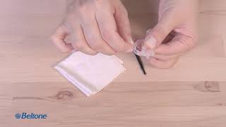 How to clean your Behind-the-Ear hearing aids with earmold