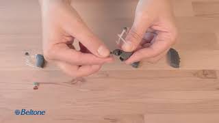 How to insert batteries in your Behind-the-Ear hearing aids
