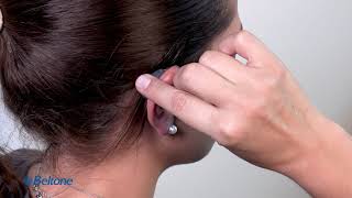 How to change program and volume on your Receiver-in-Ear hearing aids
