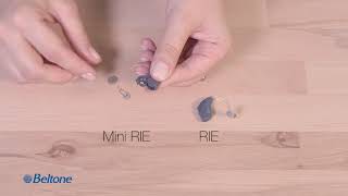 How to insert the batteries in your Receiver-in-Ear hearing aids